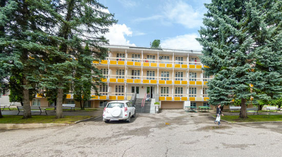 3 корпус санатория Димитрова в городе Кисловодске  