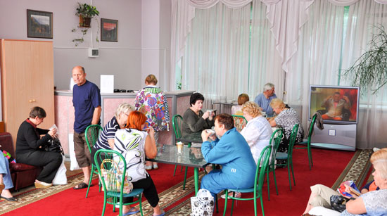 Фото-бар в санатории Димитрова города Кисловодска