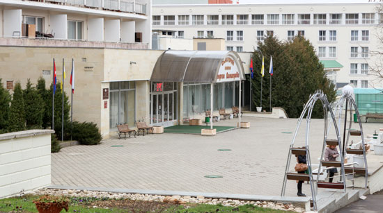 4 корпус санатория Димитрова в городе Кисловодске  